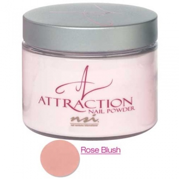 NSI Puder Attraction Rose Blush - neutralny różowy 40g 